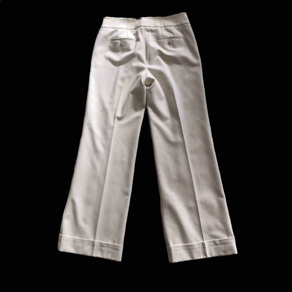 Loft cream colored wide leg